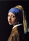 Johannes Vermeer Girl with a Pearl Earring painting